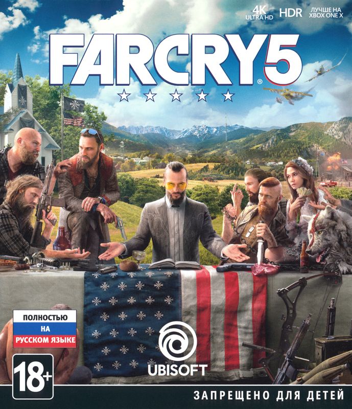 Far Cry 5 Deluxe Edition box art for Xbox One